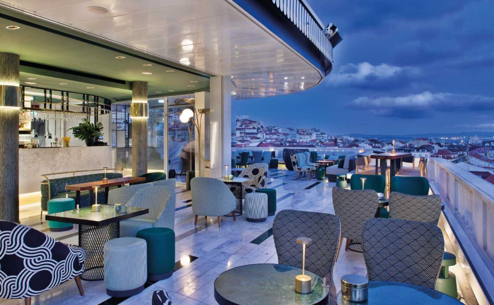 Rooftop Rossio Gastrobar - Altis avenida Hotel in Lisbona - 1