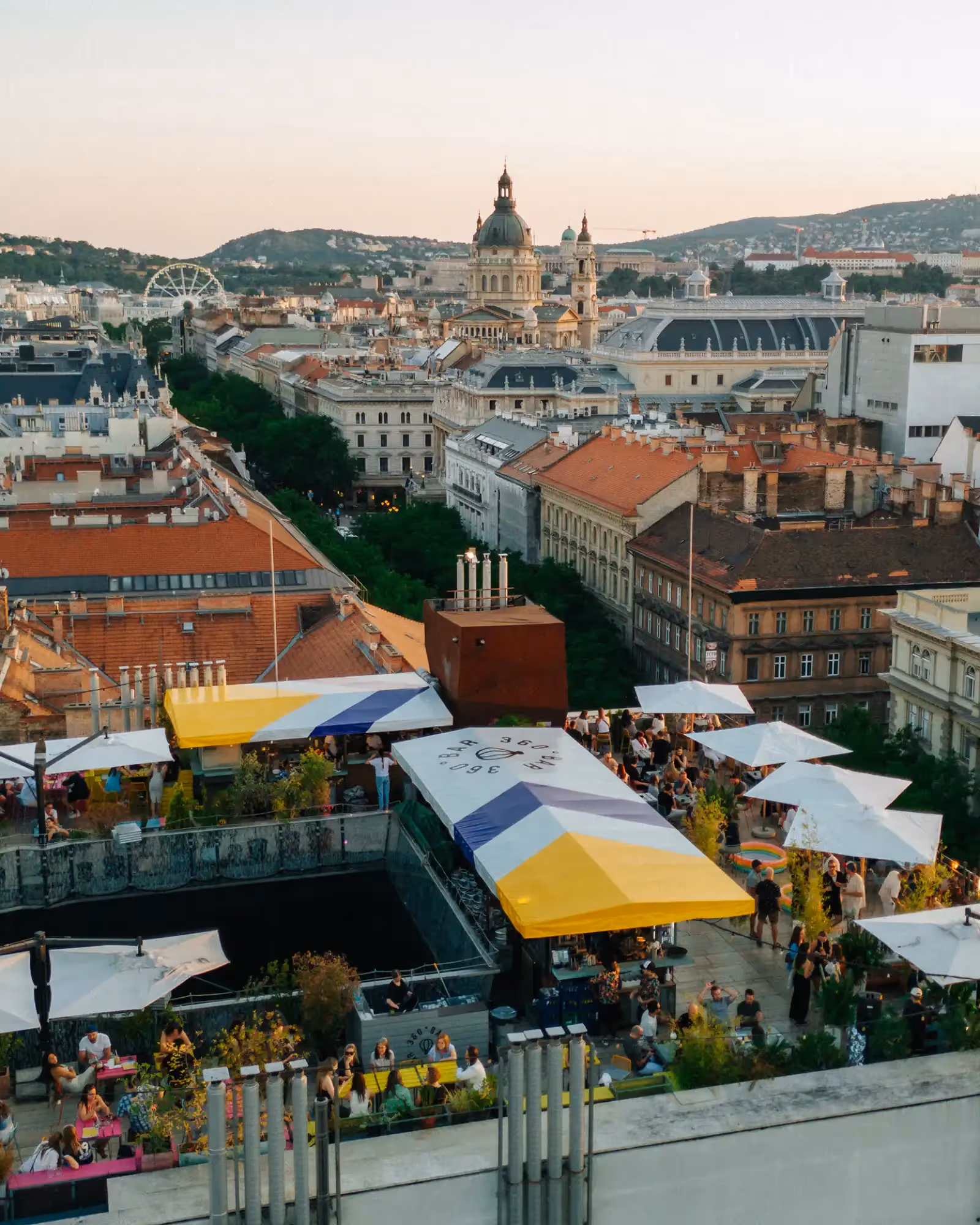 Rooftop 360 Bar a Budapest - 1