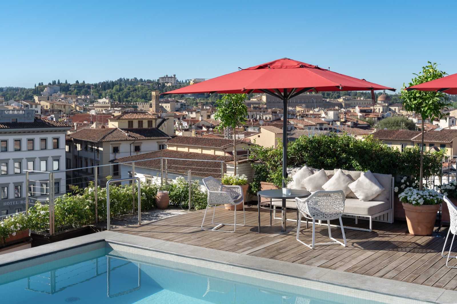 Rooftop Grand Hotel Minerva Rooftop Bar in Firenze - 2