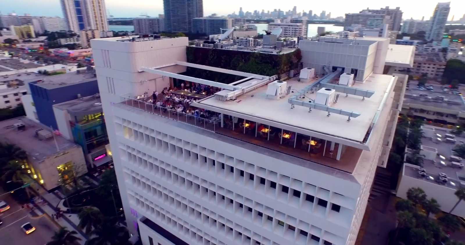 Rooftop Juvia in Miami