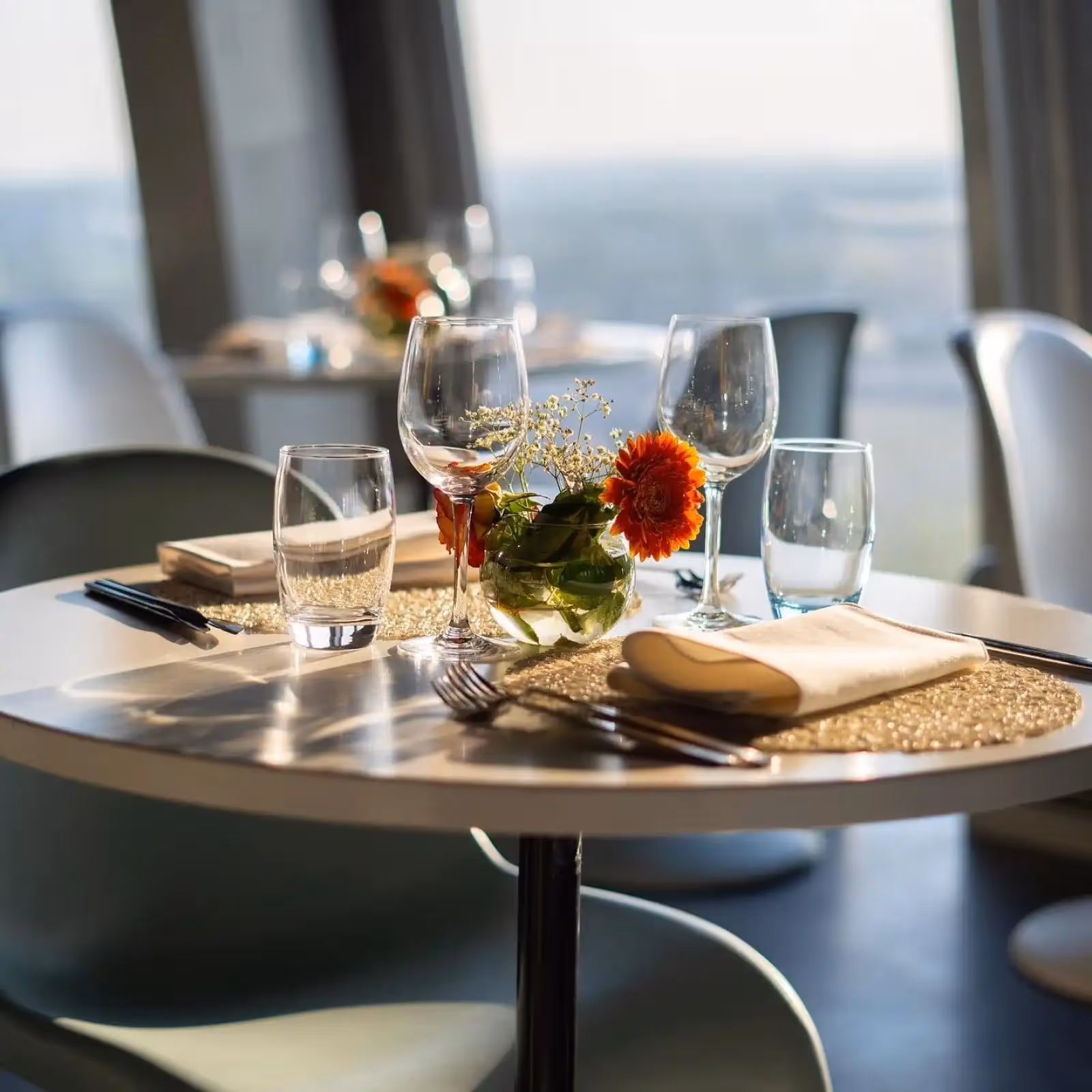 Rooftop Atomium Restaurant a Bruxelles - 1