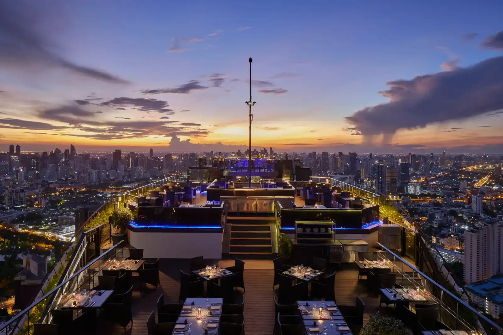 Rooftop Vertigo & Moon Bar in Bangkok