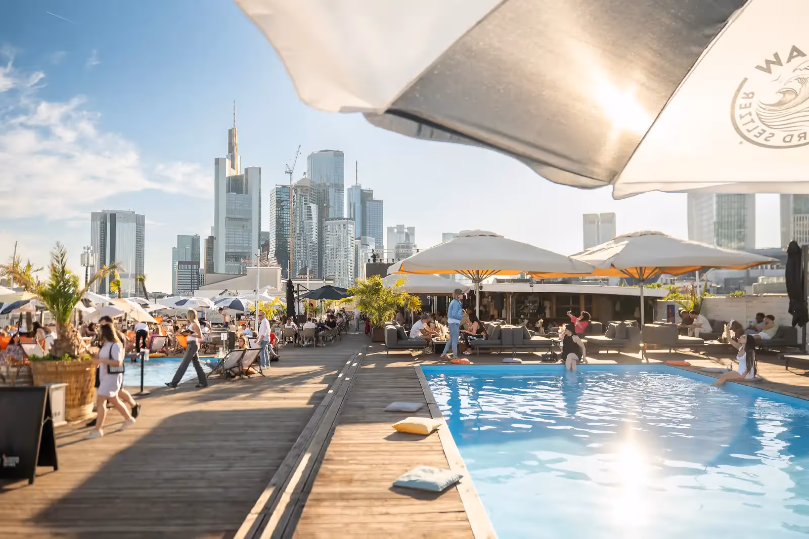 Rooftop Citybeach a Francoforte - 1
