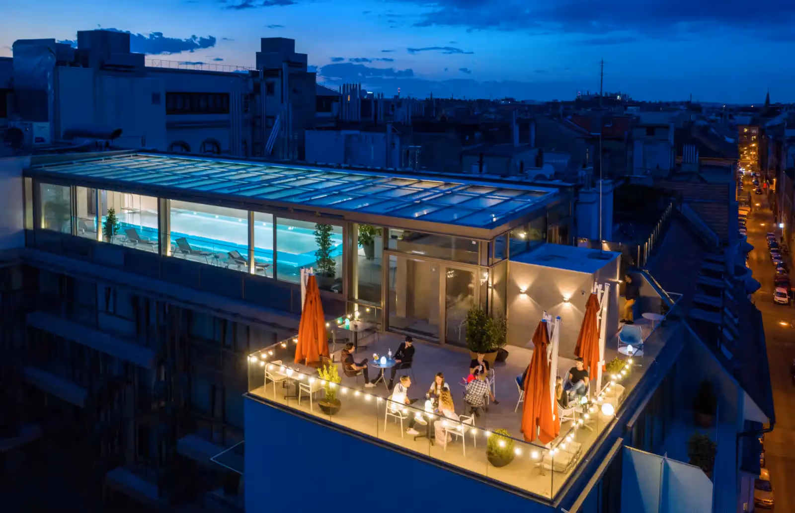 Rooftop Cortile Sky Bar & Pool a Budapest - 1