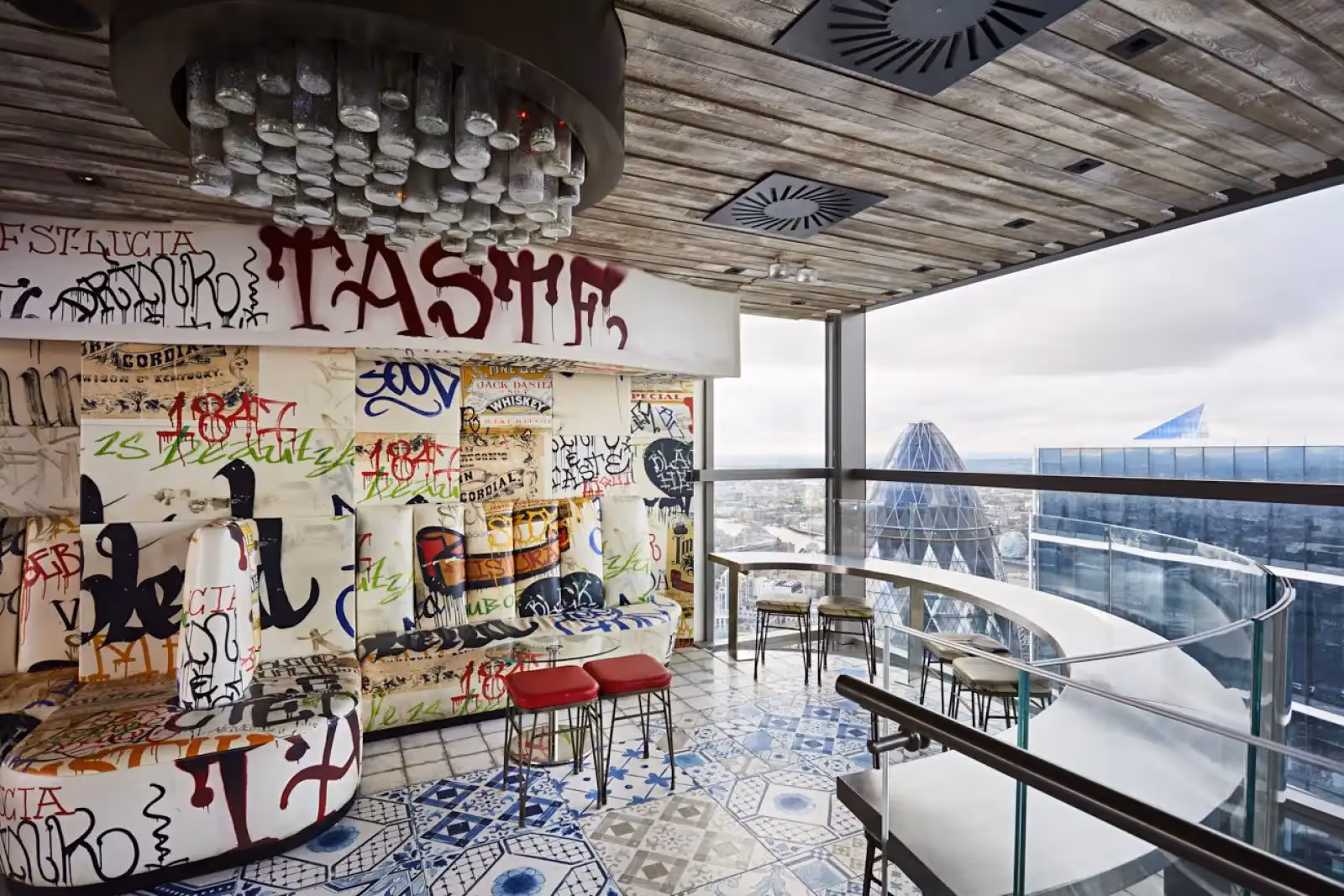 Rooftop Duck & Waffle in Londra - 2
