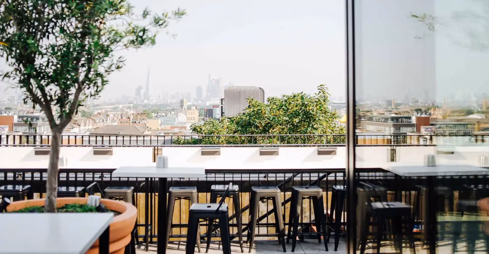 Rooftop Forza Wine Peckham in Londra - 1