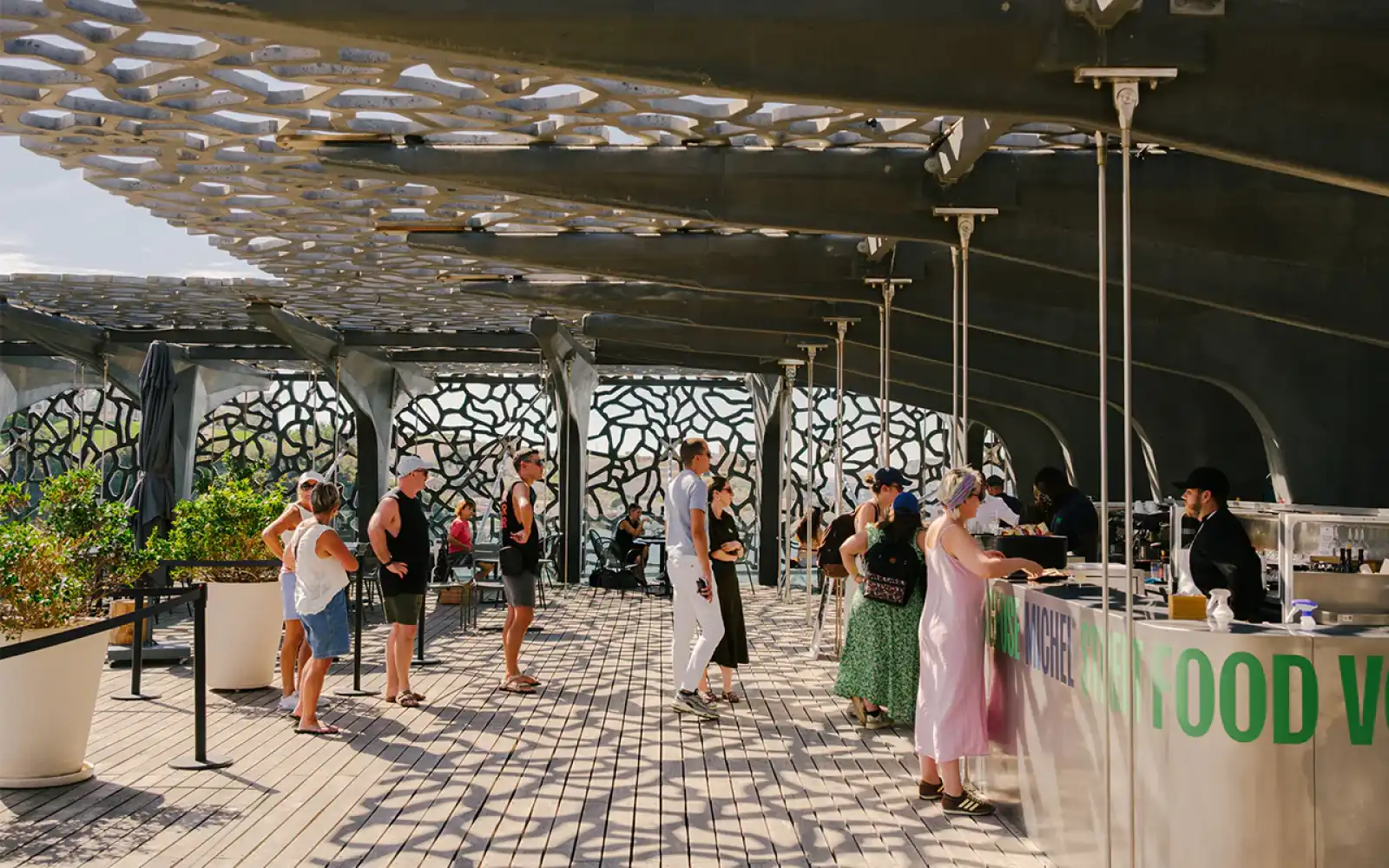 Rooftop La Terrasse du Mucem in Marsiglia - 1