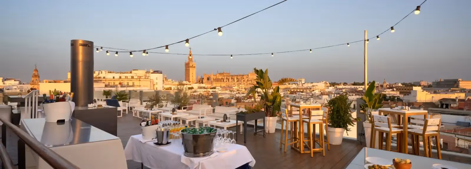 Rooftop La Terraza del Hotel Inglaterra a Siviglia - 4