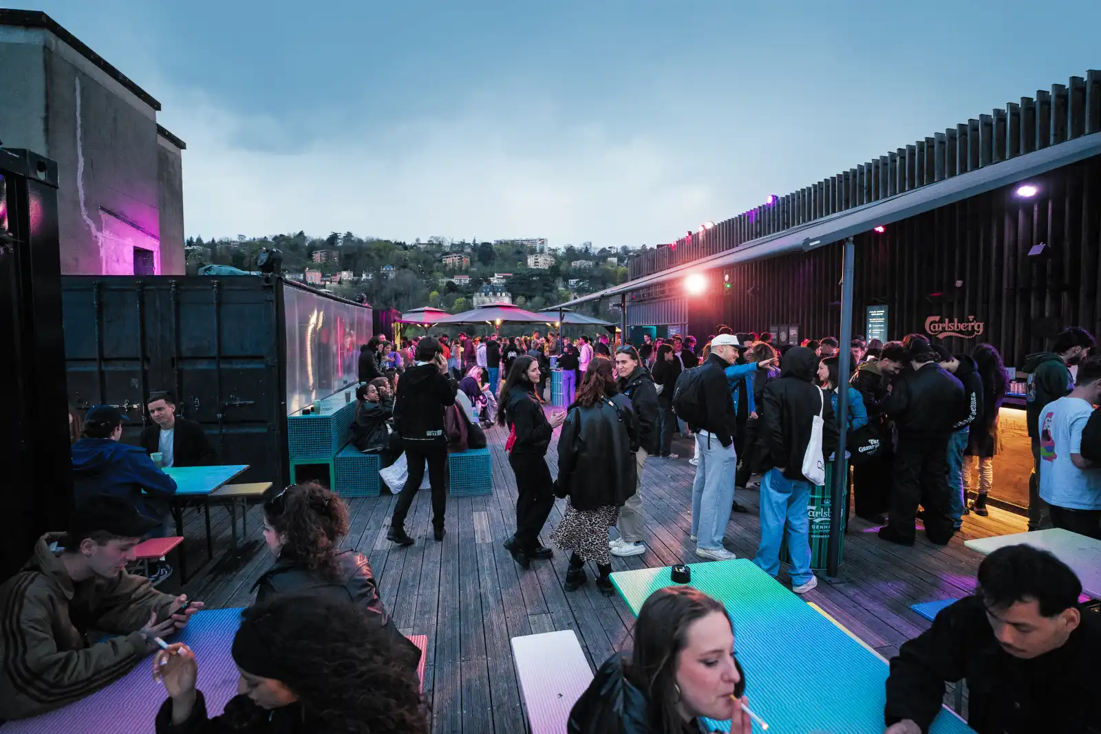 Rooftop Le Sucre in Lione - 2