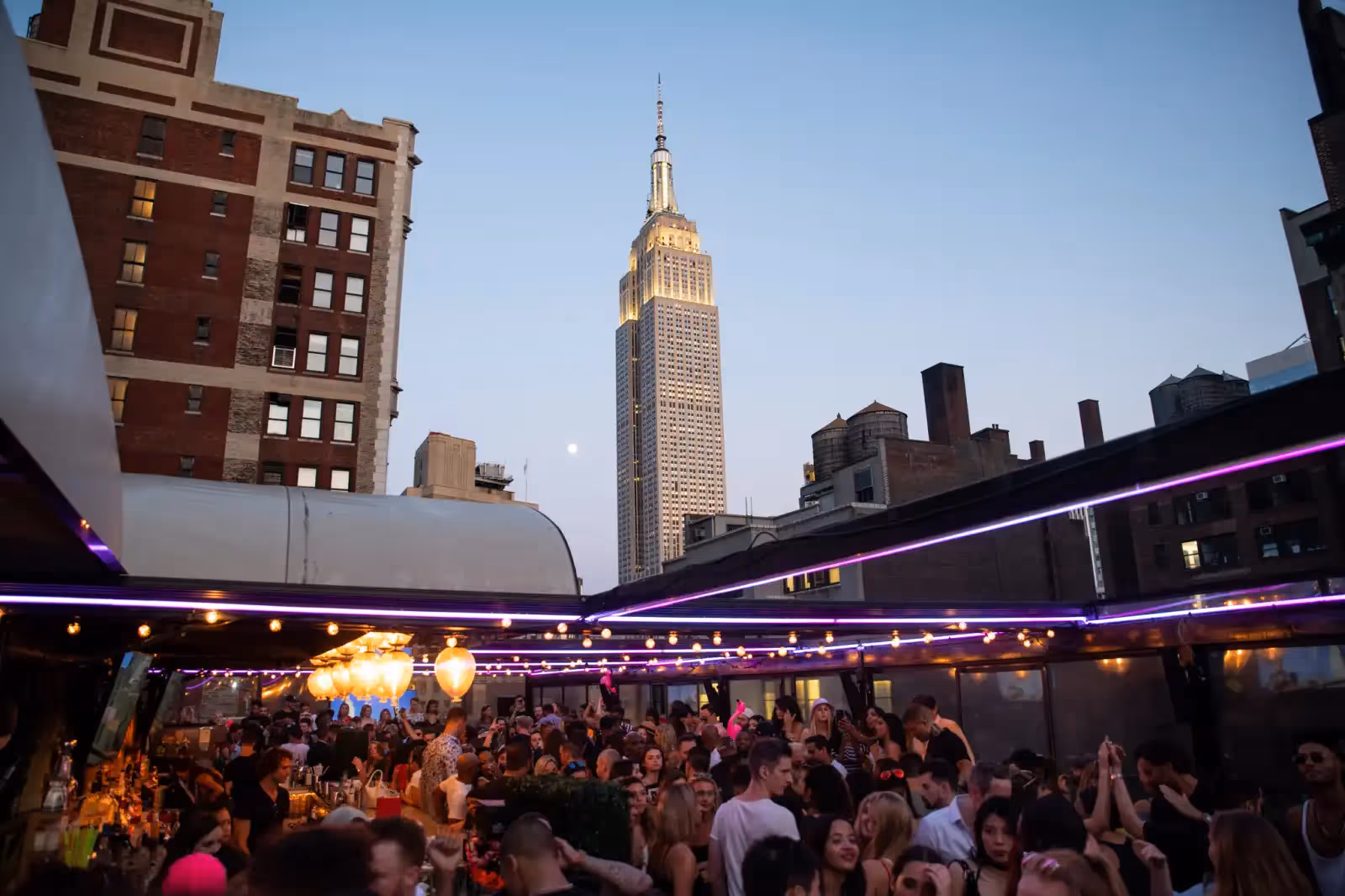 Rooftop Magic Hour in New York - 1