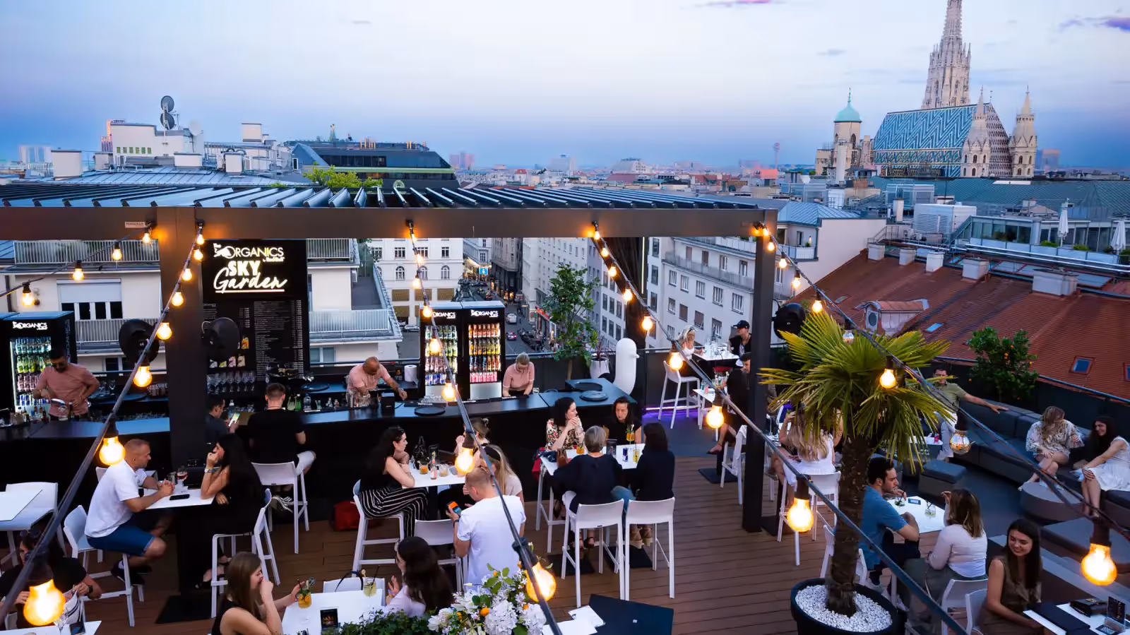 Rooftop ORGANICS Sky Garden a Vienna - 2