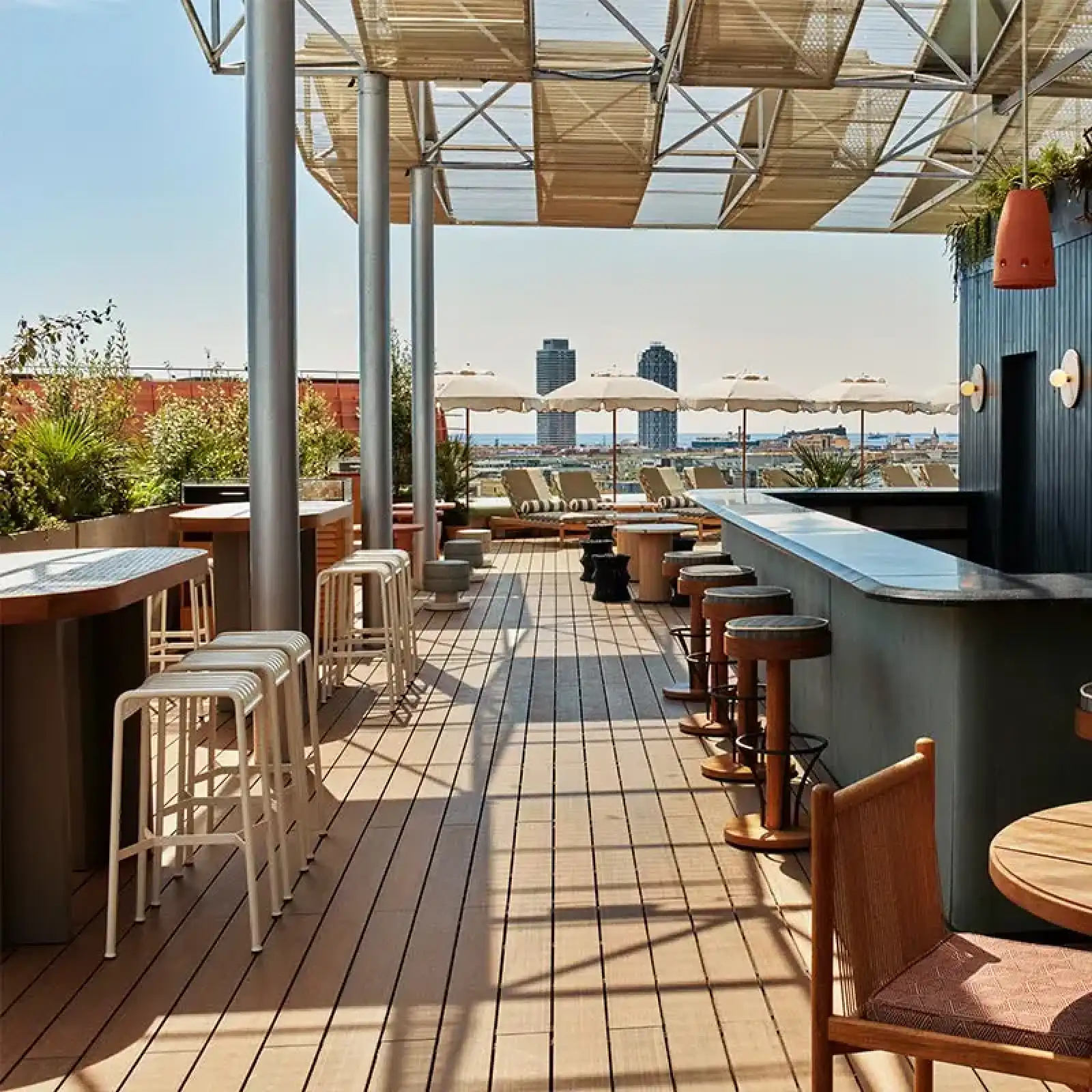 Rooftop The Hoxton, Poblenou in Barcellona - 1