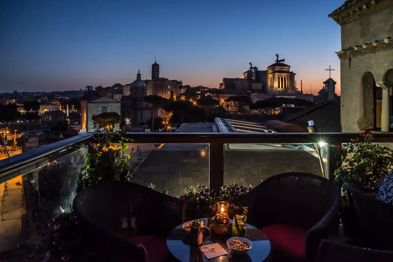 Rooftop Roof Garden Hotel Forum in Roma - 1