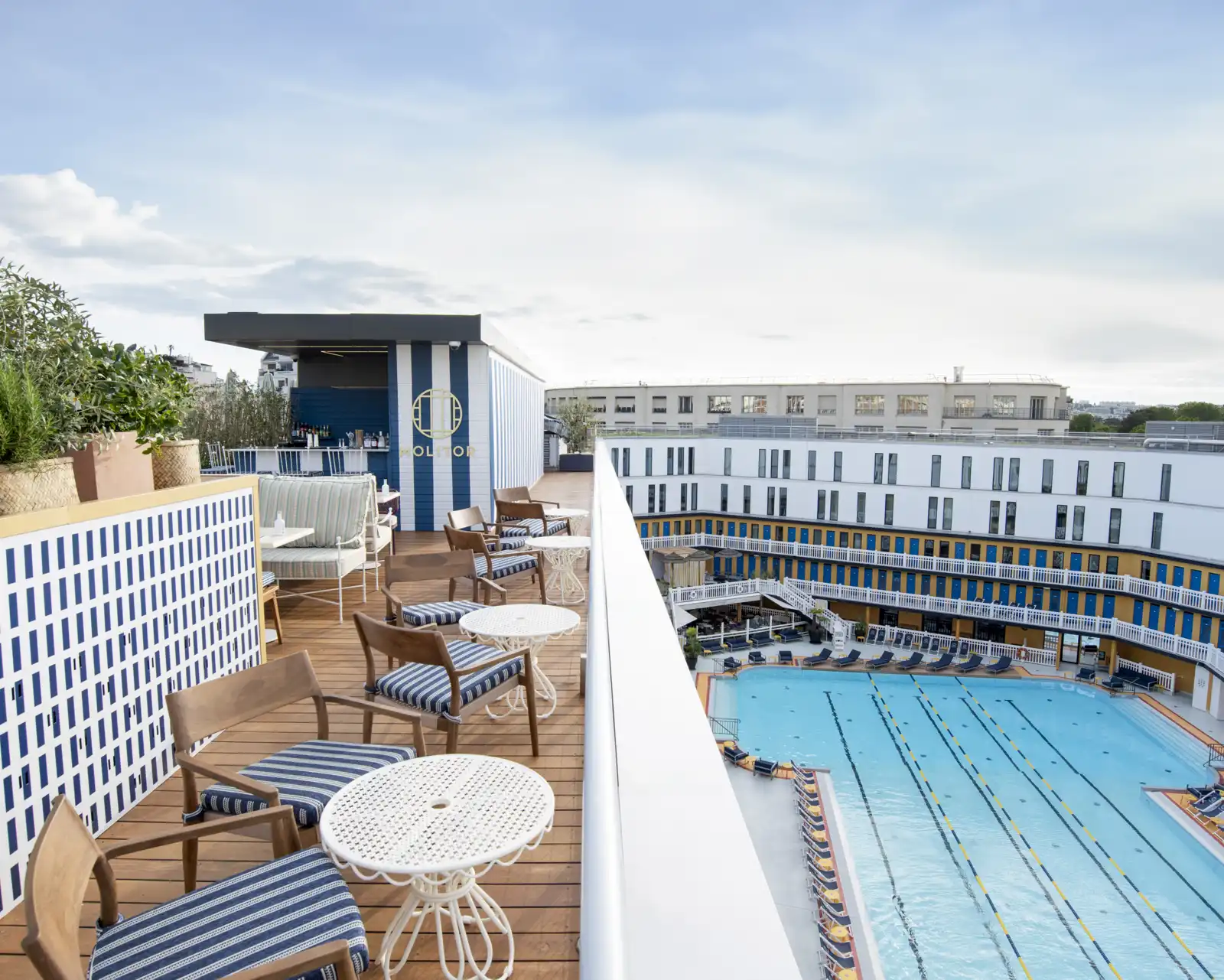 Rooftop Molitor a Parigi