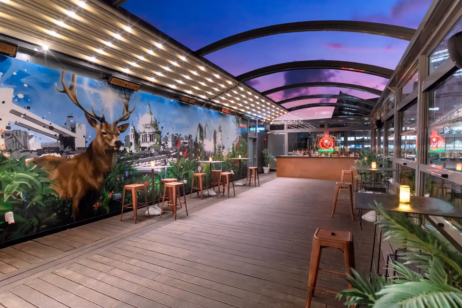 Rooftop Savage Garden in Londra - 4