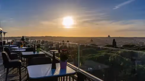 Rooftop Adèle Mixology Lounge Roma