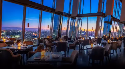 Rooftop Aqua Shard Londra