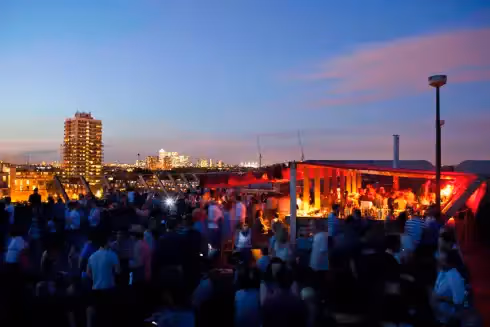 Rooftop Frank's Cafe Londra