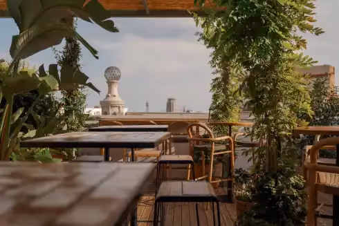Rooftop La Terraza del Pulitzer Barcellona