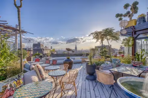 Rooftop Le Toit de La Bellevilloise Parigi