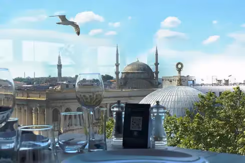 Rooftop Loti Roof Lounge Istanbul
