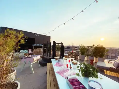 Rooftop Mama Shelter Paris West Parigi