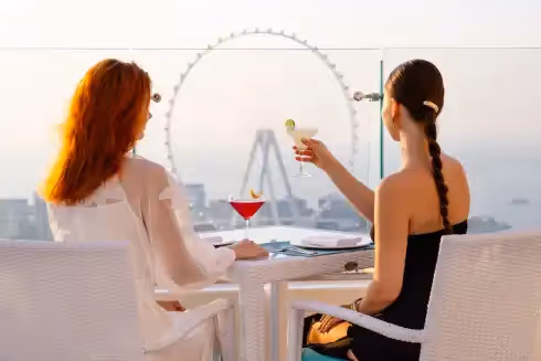 Rooftop Pure Sky Lounge Dubai