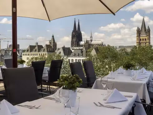 Rooftop Restaurant Bellevue Colonia