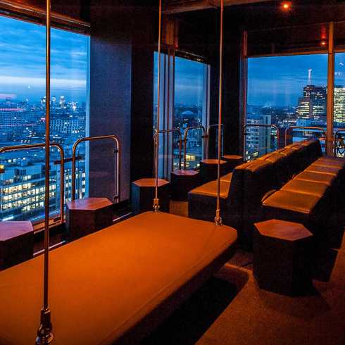 Rooftop Solar Sky-Bar Restaurant Lounge Berlino