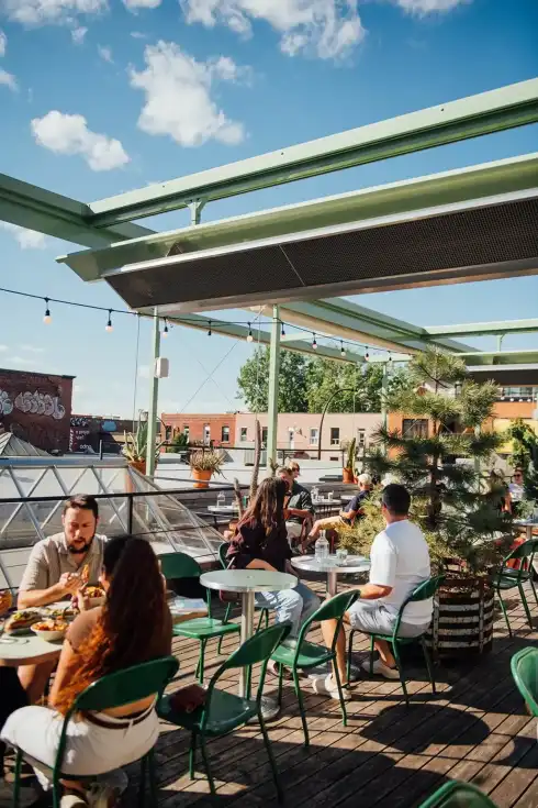 Rooftop Taverne Atlantic Montréal