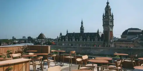 Rooftop Le Toit-Terrasse du Grand Hôtel Bellevue Lille