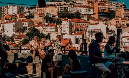 Rooftop Topo Martim Moniz Lisbona