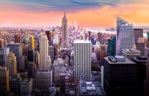 Rooftop Top of the Rock - Observation deck New York