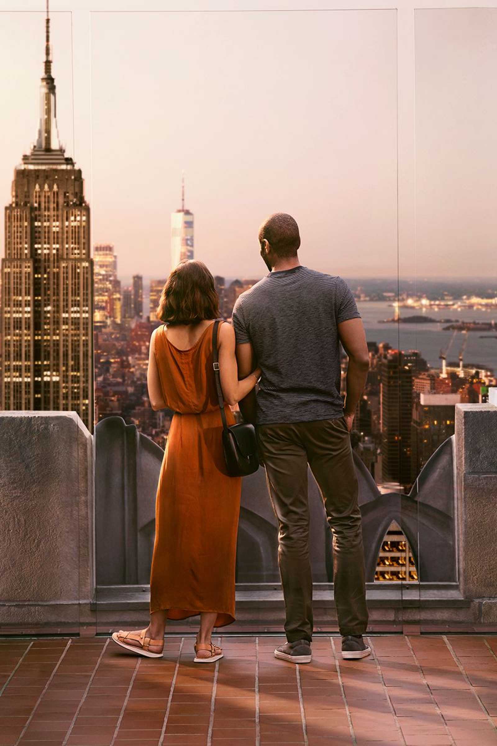 Rooftop Top of the Rock - Observation deck in New York - 1