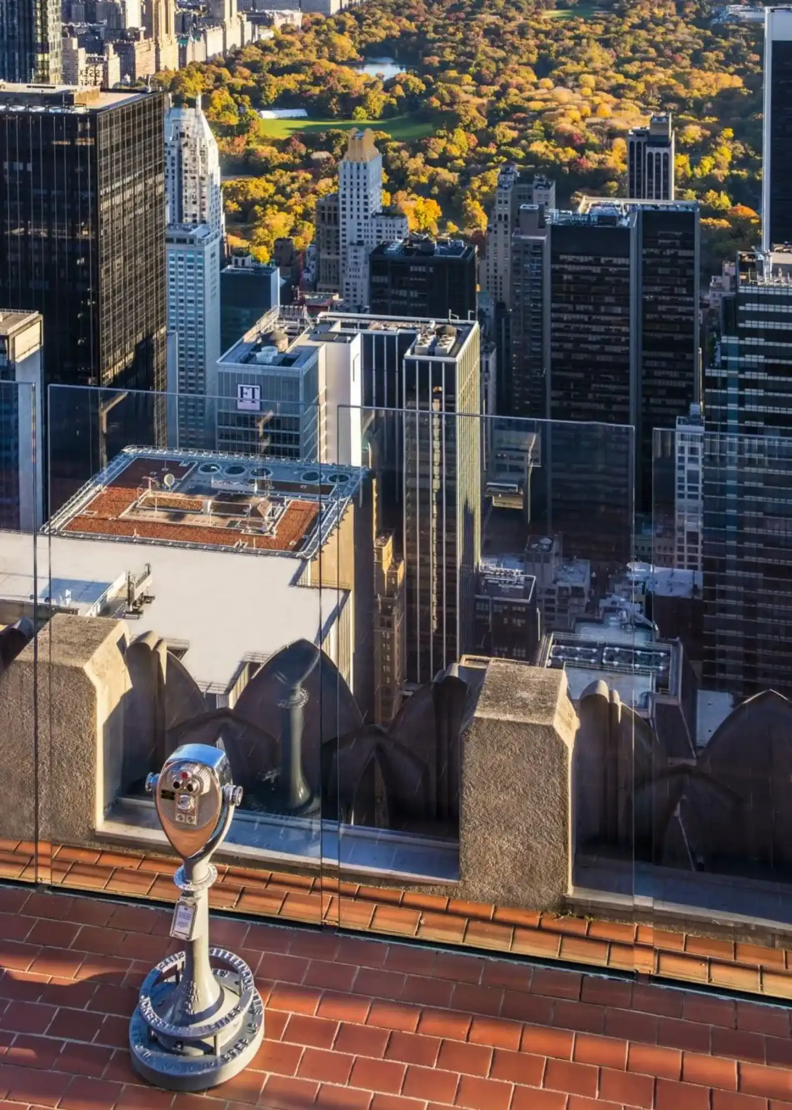 Rooftop Top of the Rock - Observation deck in New York - 5