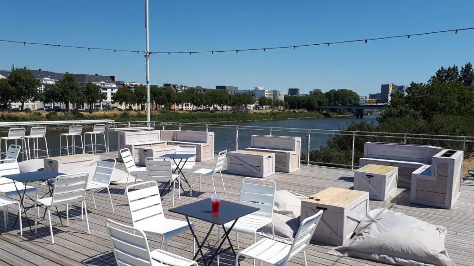 Rooftop La Guinguette du Belvédère in Nantes